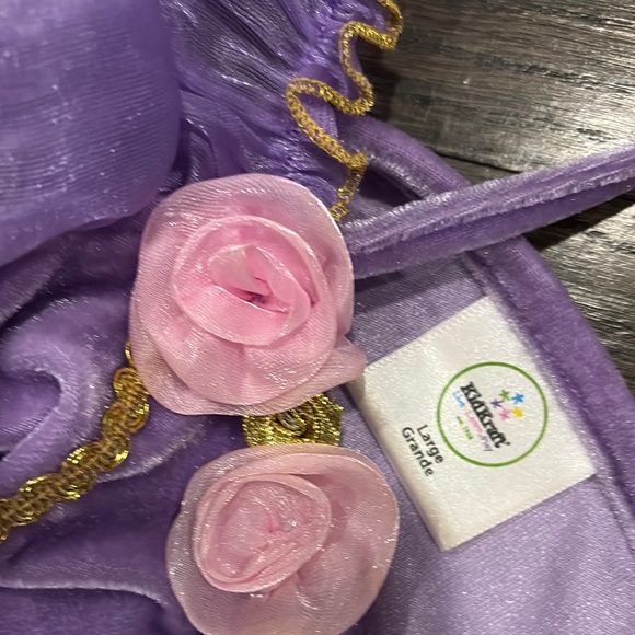 Purple Princess Kids Costume by Kid Kraft (size Large) - Picture 12 of 12